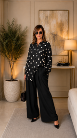 Ensemble Pois Lurex – Chic & Fluide