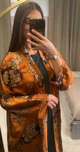 Ensemble kimono + sous-robe assortie – Taille unique