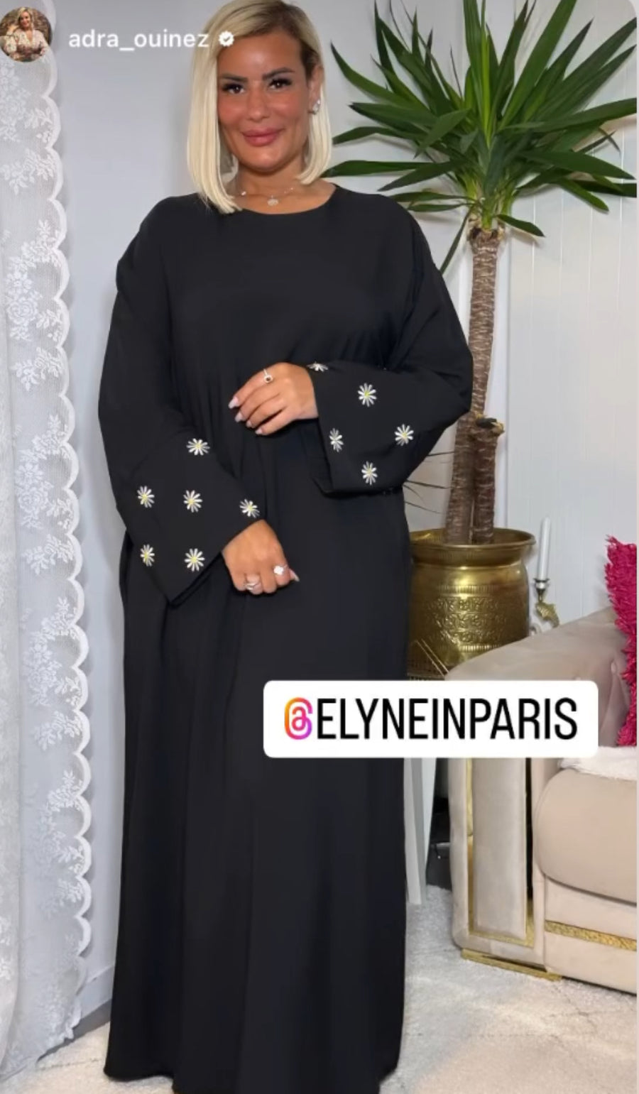 ABAYA marguerite