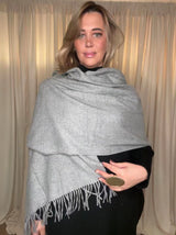 Écharpe/Pashmina en Viscose & Cachemire – Douceur et Élégance