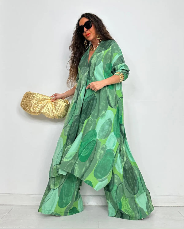 Ensemble bulle vert