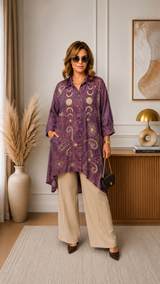 Tunique Bohème Chic Oversize Femme - du 36 au 50
