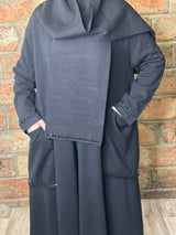 Manteau long en maille