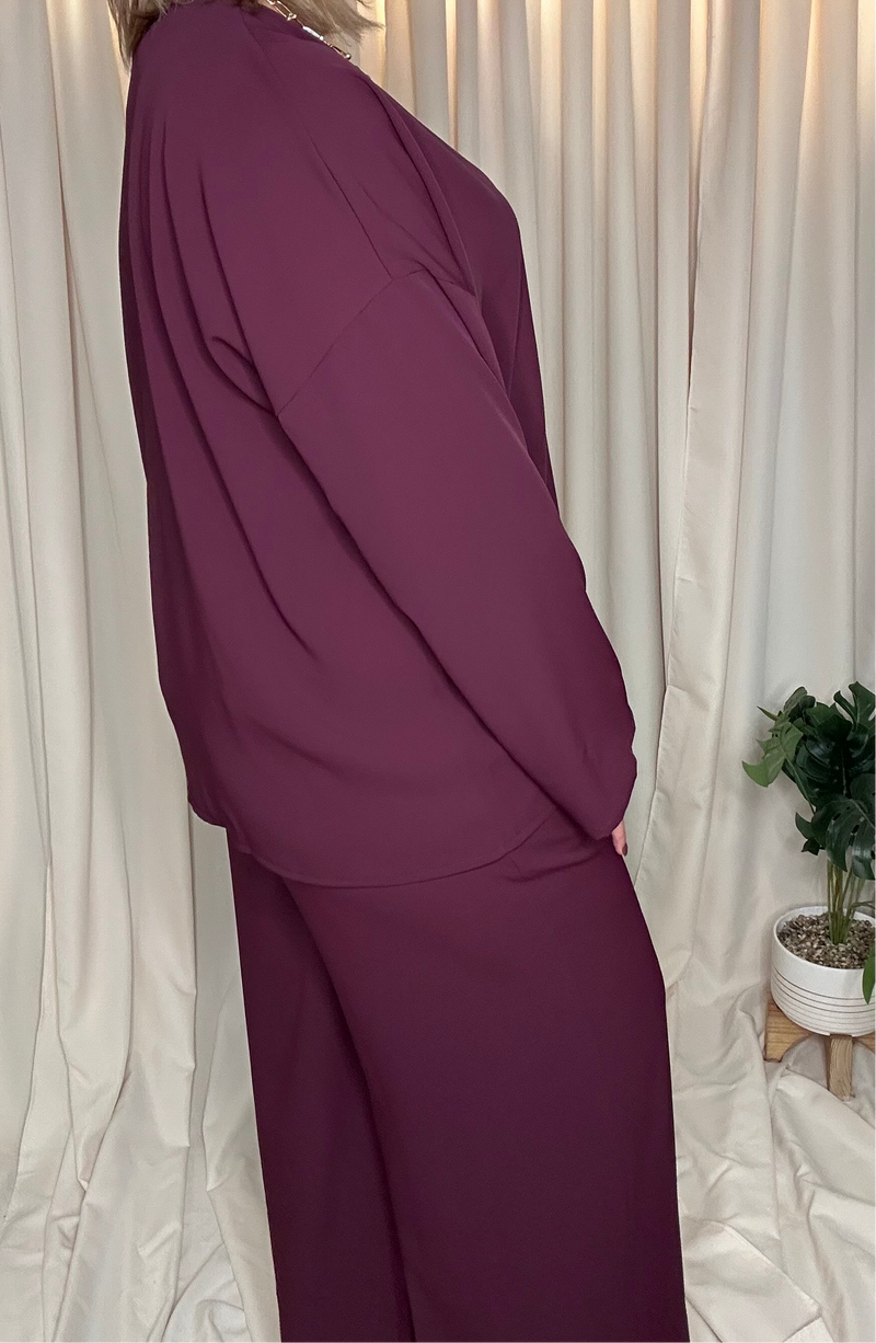 Ensemble Pantalon & Veste Boutons Bijoux