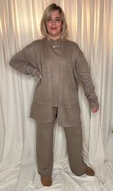 Ensemble 3 Pièces (Débardeur + Gilet + Pantalon )