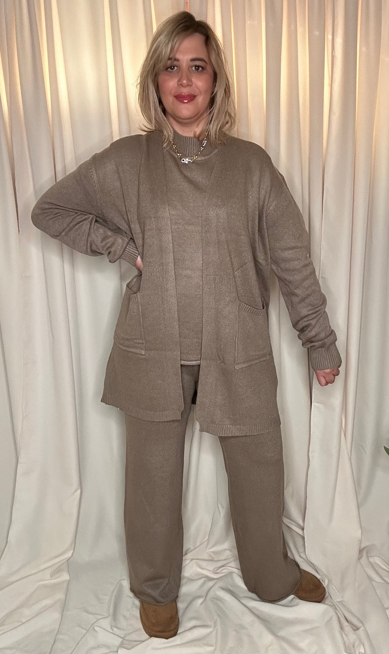 Ensemble 3 Pièces (Débardeur + Gilet + Pantalon )