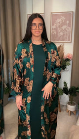 Ensemble kimono + sous-robe assortie – Taille unique