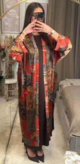 Ensemble kimono + sous-robe assortie – Taille unique