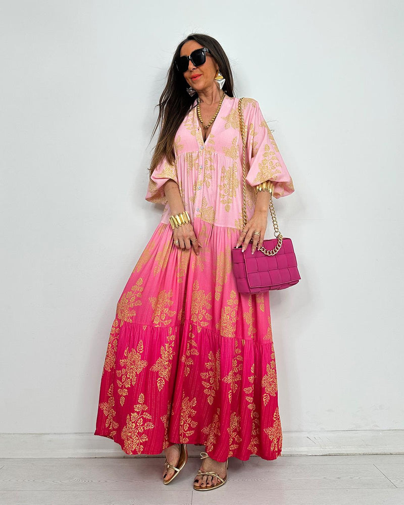 Robe classy fushia