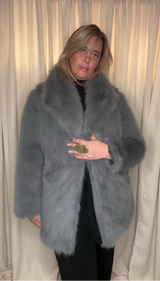 Manteau en fausse fourrure doublé – Chic & Confort