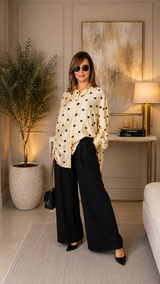 Ensemble Pois Lurex – Chic & Fluide