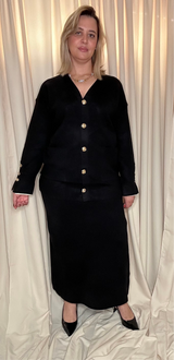 Ensemble Gilet & Jupe Longue Femme