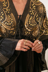 Robe Gold Noire