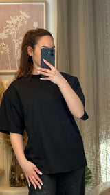 ✨ T-shirt à épaulettes – Look structuré & tendance