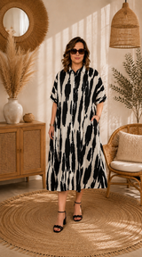 Robe Chemise Oversize - 100% coton