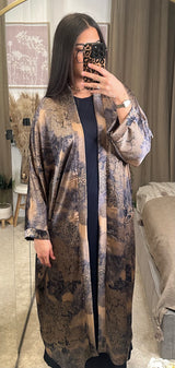 Ensemble kimono + sous-robe assortie – Taille unique