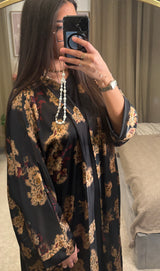 Ensemble kimono + sous-robe assortie – Taille unique
