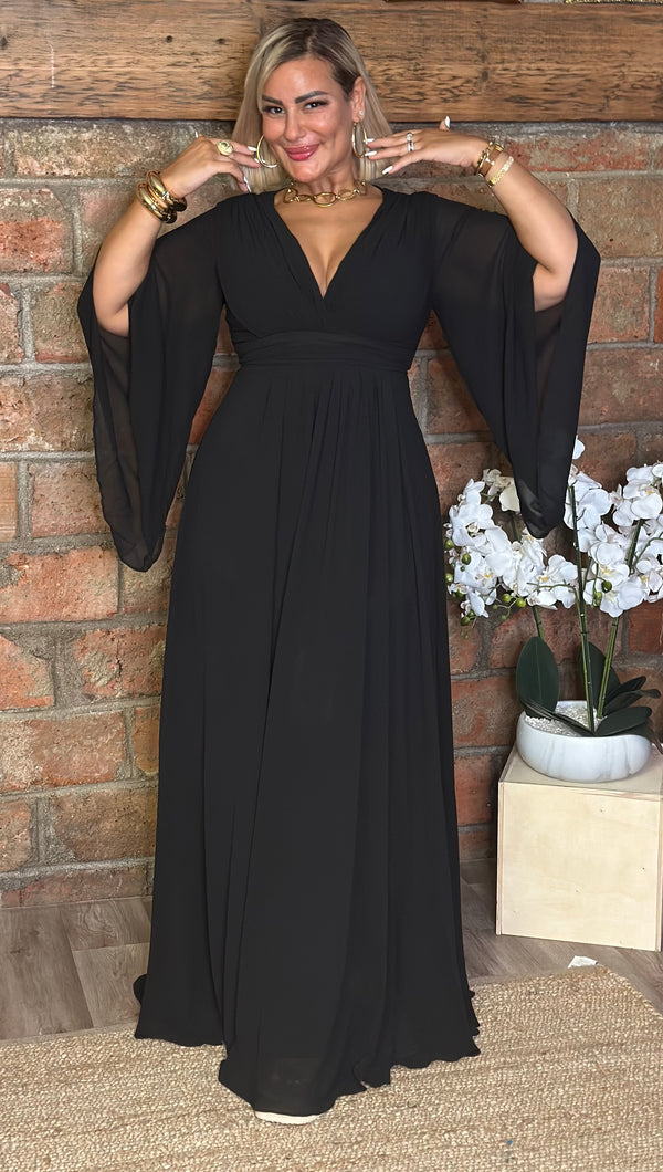 Robe de soirée noire