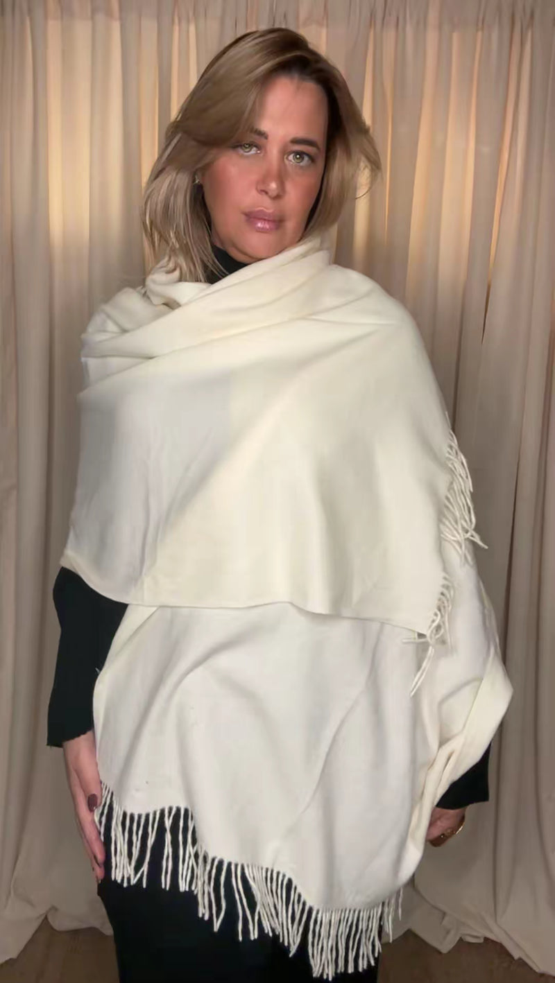Écharpe/Pashmina en Viscose & Cachemire – Douceur et Élégance