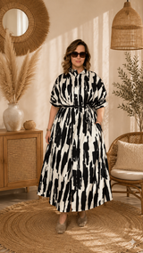 Robe Chemise Oversize - 100% coton