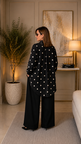 Ensemble Pois Lurex – Chic & Fluide