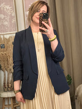 Blazer fluide chic – Indispensable du dressing
