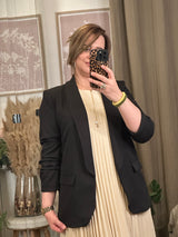 Blazer fluide chic – Indispensable du dressing
