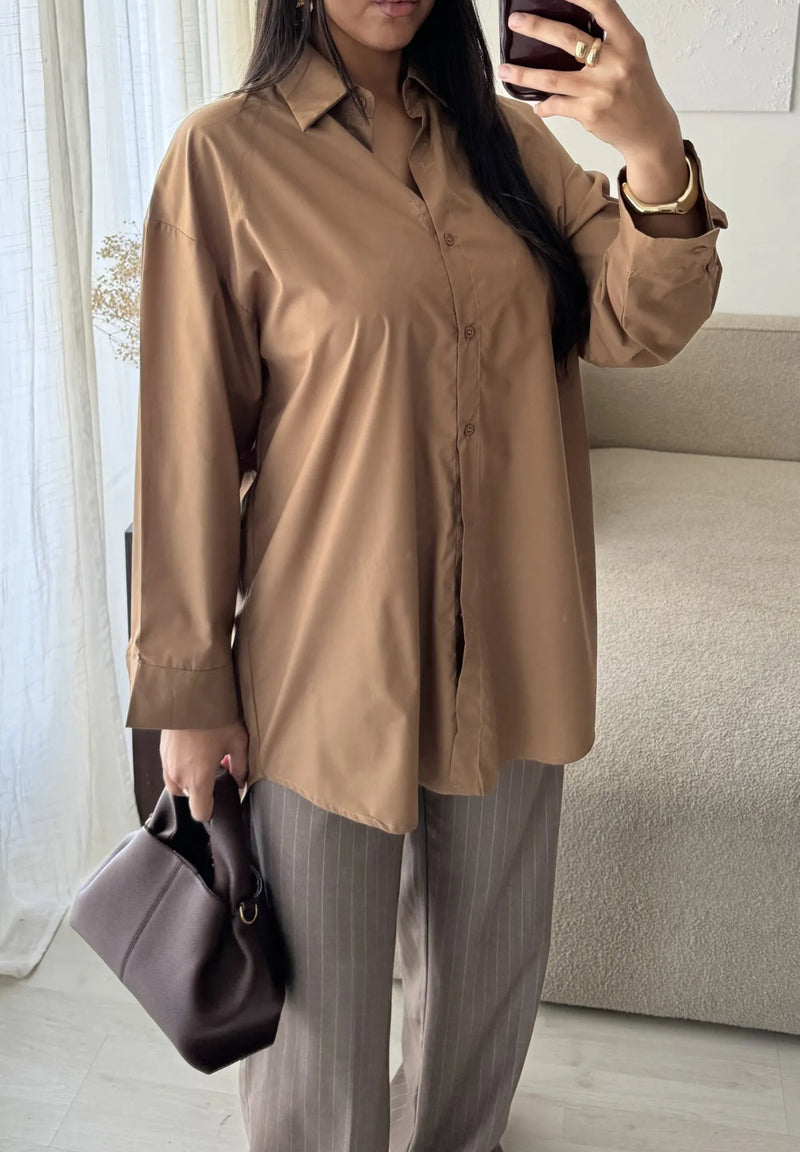 Chemise basique popeline