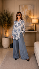 Ensemble chemise Coton broderie anglaise