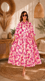 Robe Chemise Oversize - 100% coton