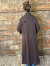 Manteau long en maille