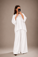 Ensemble fluide oversize – Chemise & Pantalon large