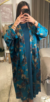 Ensemble kimono + sous-robe assortie – Taille unique