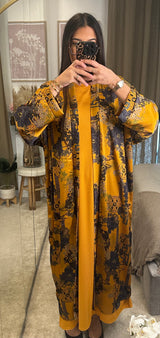 Ensemble kimono + sous-robe assortie – Taille unique