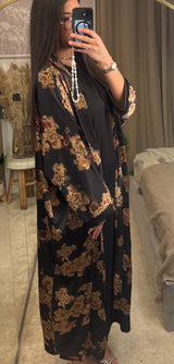 Ensemble kimono + sous-robe assortie – Taille unique