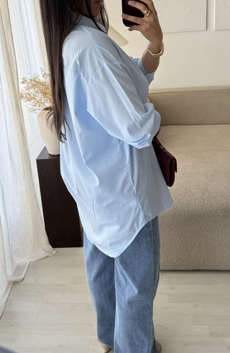 Chemise basique popeline