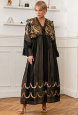 Robe Gold Noire