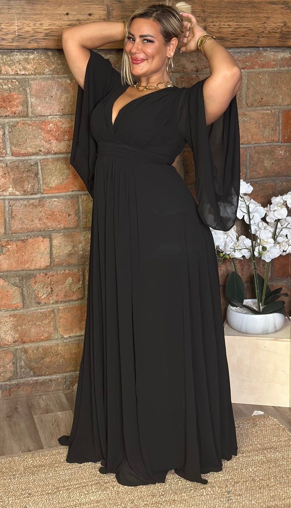 Robe de soirée noire