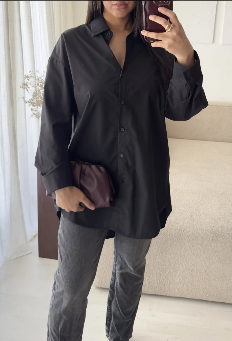 Chemise basique popeline