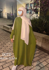 ABAYA olivia en soie de medine