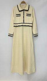 Robe tricotée élégante