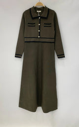 Robe tricotée élégante