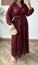 Robe manches ballon