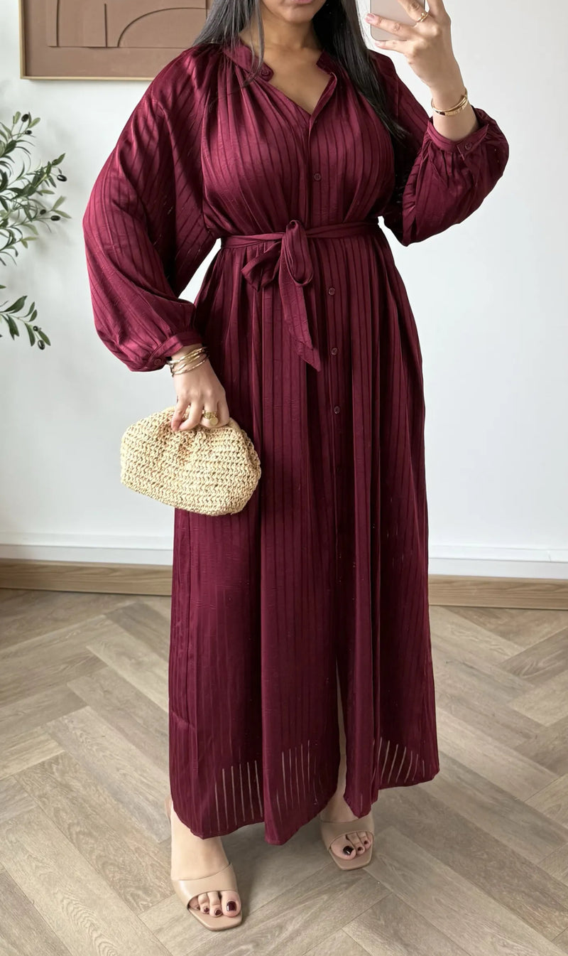 Robe manches ballon