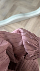 Robe manches ballon