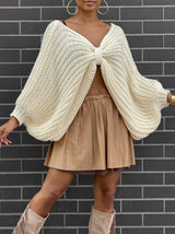 Cape maille bohème