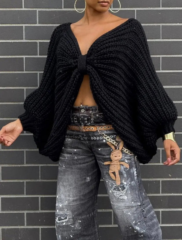 Cape maille bohème
