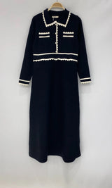 Robe tricotée élégante