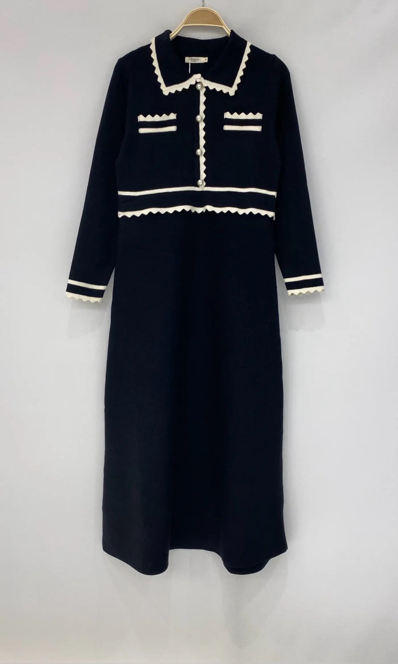 Robe tricotée élégante