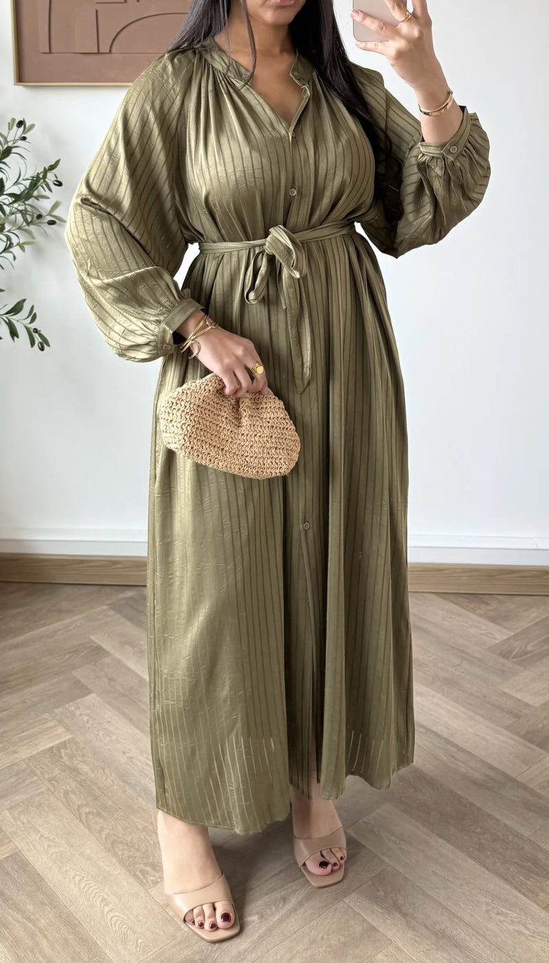 Robe manches ballon